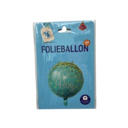 Piepūšamais balons folija BABY BOY -apaļš Piepūšamais balons folija BABY BOY -apaļš