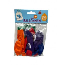 Piepūšamie baloni 10 gab - cipars 1