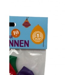 Piepūšamie baloni 10 gab - cipars 1 Piepūšamie baloni 10 gab - cipars 1