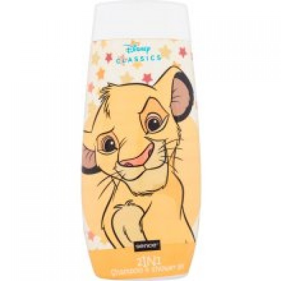 Šampūns/dušas želeja bērniem DISNEY 300ml - King Lion