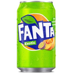 DEP Dzēriens FANTA 0.33L - EXOTIC DEP Dzēriens FANTA 0.33L - EXOTIC