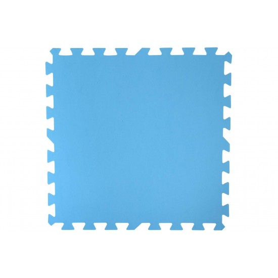 Baseina paklājiņš SO 8gab x 50x50cm - zils