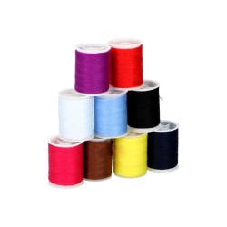 Krāsainie diegi šūšanai,  9 gab. Krāsainie diegi šūšanai,  9 gab.