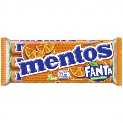 Конфеты жевательные MENTOS 3x37,5г - со вкусом апельсина