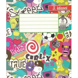 Тетрадь 12 страниц. в линеечку 3кл.