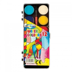 Akvareļu krāsas 12kr.x20mm "Art"