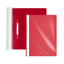 Mape- ātršuvējs A4 FOROFIS 0.14/0.18mm (sarkana matēta)