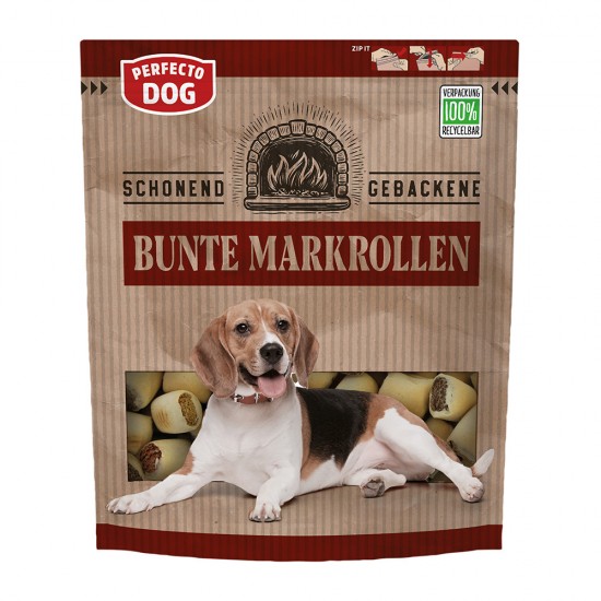 Perfecto Dog Bunte Markrollen