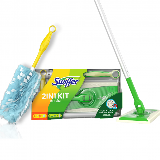 НАБОР ШВАБРЫ SWIFFER ИЗ 8 СУХИХ ТКАНЕЙ