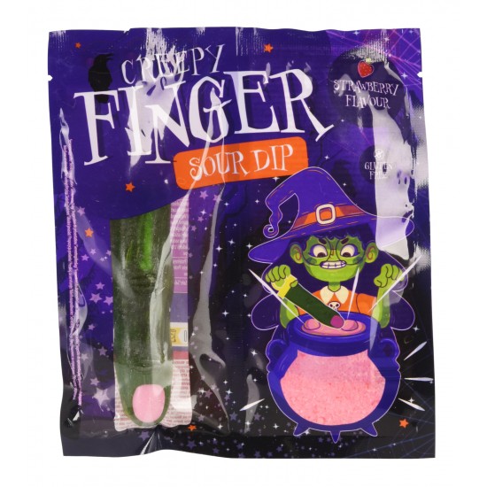 Konfekte ar skābo pulveri HALLOWEEN FINGER DIPPER 40g
