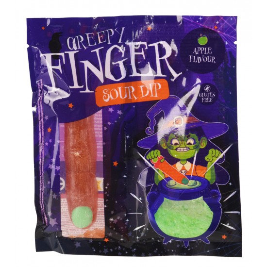 Konfekte ar skābo pulveri HALLOWEEN FINGER DIPPER 40g