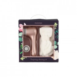 Dāvanu komplekts MINEAS - sejas tirīšanas ierīce+matu apsējs Dāvanu komplekts MINEAS - sejas tirīšanas ierīce+matu apsējs
