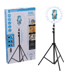 Selfie statīvs SOUNDLOGIC ⌀12" 120 LED