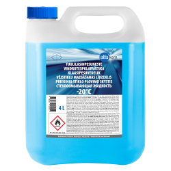 Vējstiklu mazgāšanas šķidrums 4L - ZIEMAS -20C Vējstiklu mazgāšanas šķidrums 4L - ZIEMAS -20C