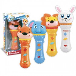 Rotaļu mikrofons mazuļiem 18cm Rotaļu mikrofons mazuļiem 18cm