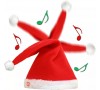 Ziemassvētku cepure 45cm - ar skaņu un gaismu