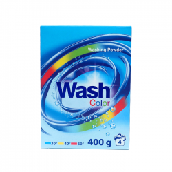 Veļas pulveris WASH  400g - Color