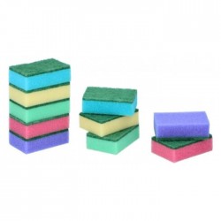 Švammu komplekts Dirt Devil - krāsainās 10 gb Švammu komplekts Dirt Devil - krāsainās 10 gb