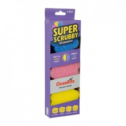 Švammes SUPER SCRUBBY 3 gab
