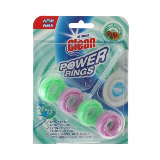 Tualetes bloks AT HOME RINGS 40g - PINE