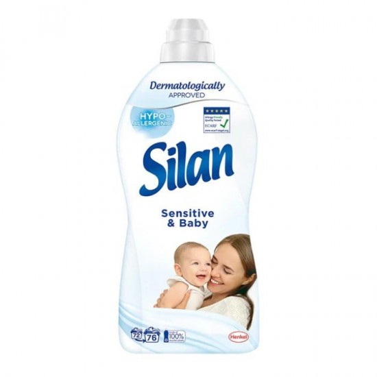 Veļas mīkstinātājs SILAN - Sensitive Baby - 1,5L