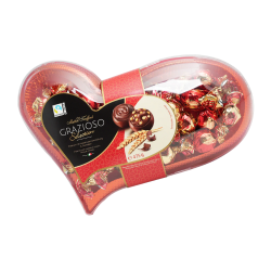 Конфеты шоколадные MAITRE TRUFFOUT 475г - ореховый крем, злаки