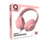 Austiņas QWARE, ar vadu - rozā