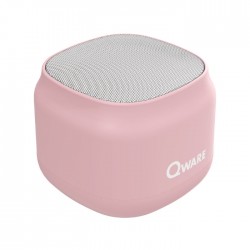 Bezvadu skaļrunis QWARE, bluetooth 5.1 - rozā Bezvadu skaļrunis QWARE, bluetooth 5.1 - rozā