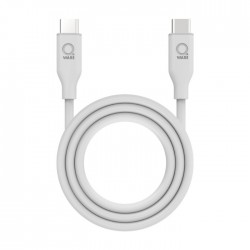 Qware uzlādes kabelis, 60W - balts Qware uzlādes kabelis, 60W - balts