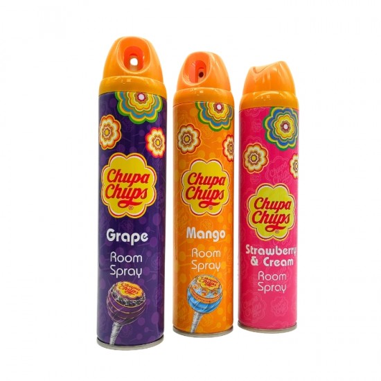 Gaisa atsvaidzinātājs CHUPA CHUPS, mango garšu,-300ml