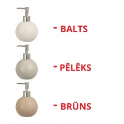 Ziepju dozators, ROUND - 250ml Ziepju dozators, ROUND - 250ml