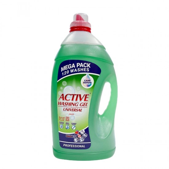 Universalais gels veļas mazgāšanai, ACTIVE, - 4,1 l