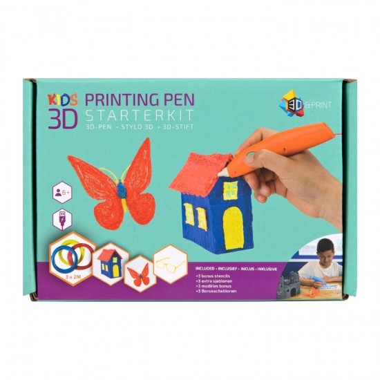 Детская 3D ручка PRINTING KIDS