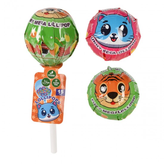 Karameles GIGANT LOLLIPOP XL (15gb) - TIGER&CAT Karameles GIGANT LOLLIPOP XL (15gb) - TIGER&CAT