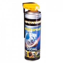 Масло-мультиспрей для автомобиля, DUNLOP, - 500мл Масло-мультиспрей для автомобиля, DUNLOP, - 500мл
