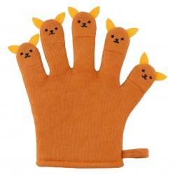 Vannas cimds bērniem ANIMALS Vannas cimds bērniem ANIMALS