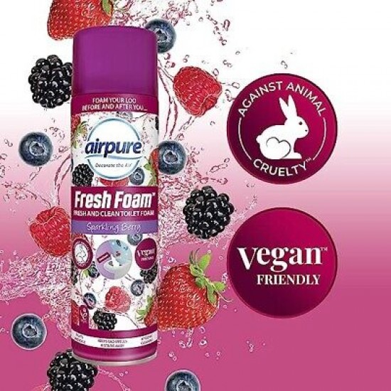 Tualetes tīrīšanas putas AIRPURE 500ml - Sparkling Berry