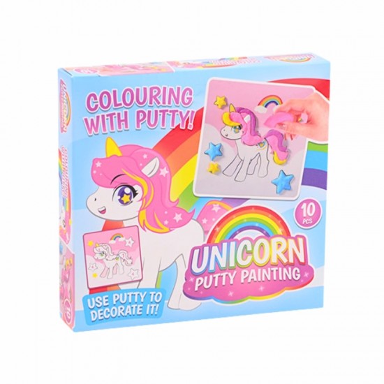 Креативный набор UNICORN PUTTY PAINTING