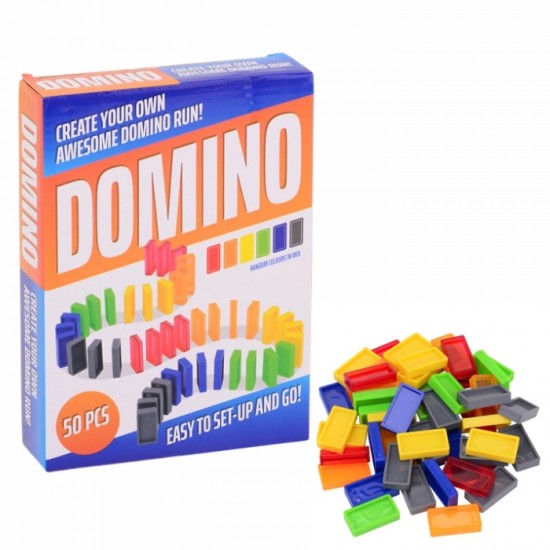 Galda spēle, DOMINO,- 50gab