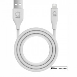 Зарядный провод, QWARE, 1м - USB A/USB, белый Зарядный провод, QWARE, 1м - USB A/USB, белый