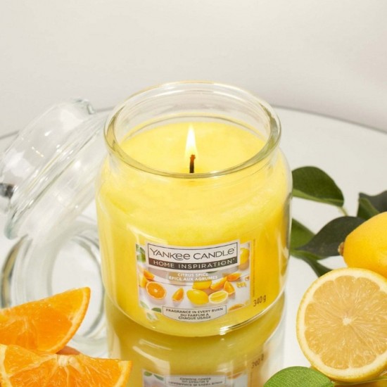 Aromatiskā svece, Citrus Spice, YANKEE,- 340g