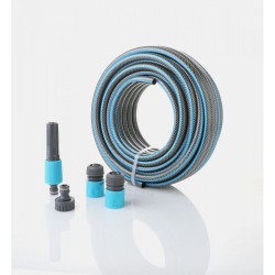 Šļūtene ar uzgaļiem 20m