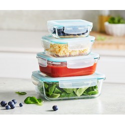 Pārtikas uzglabāšanas trauks, stikla, MICHELINO,- 400 ml Pārtikas uzglabāšanas trauks, stikla, MICHELINO,- 400 ml