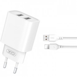 Зарядное устройство для мобильного телефона,- XO,- 2xUSB