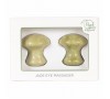 Sejas masāžas akmeņi, PEACH BEAUTY JADE,- nefrīta