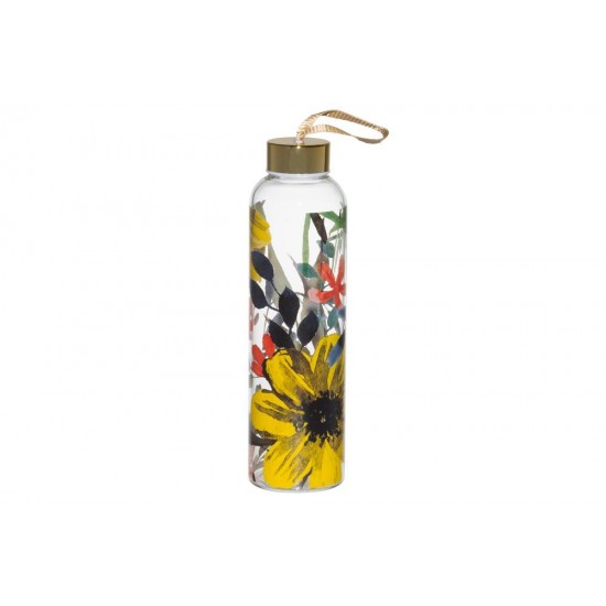 Ūdens pudele Flora 0,55 L - yellow