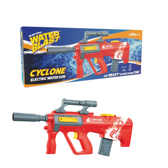 Elektriskā ūdens pistole WATER BLAST - CYCLONE sarkanā krāsa