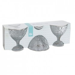 Saldejuma trauku komplekts, ROMANTIC,- 3gab