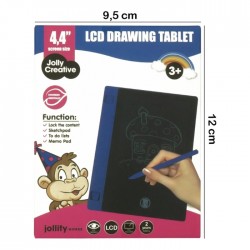 Планшет для рисования, ЖК-дисплей 4,4 '', - черный