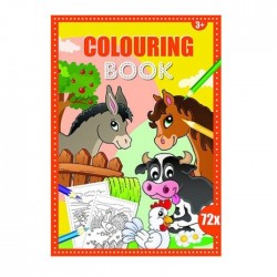 Раскраска СЕЛЬСКОЖИВОТНЫЕ, - А4 Раскраска СЕЛЬСКОЖИВОТНЫЕ, - А4